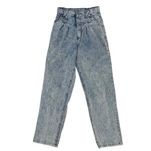 Vintage Wrangler Womens High-Waisted Acid Wash Mom Jeans 9(vintage runs sm!)